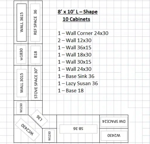 Holland Champagne Kitchen Cabinets (2-3 Week Lead Time)