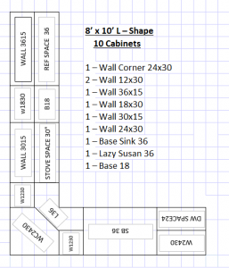 Georgetown Shaker White Kitchen Cabinets