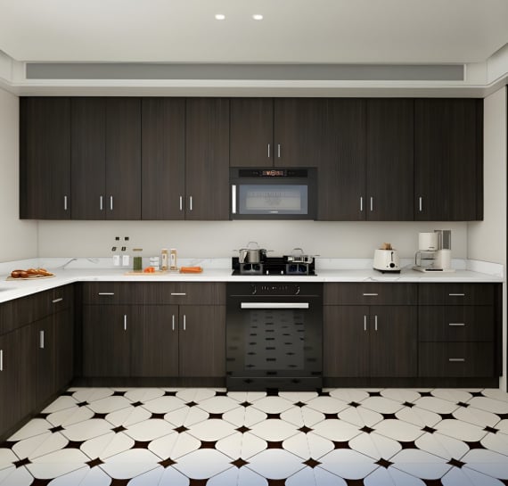 LUMINA DARK WALNUT KITCHEN CABINETS (6-7 WEEK LEAD TIME)
