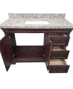 Mabel Walnut Vanity – Closeout