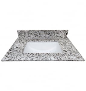 Magic Coral Granite Vanity Top – Closeout