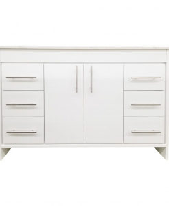 Maleda White Vanity – Closeout
