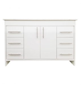 Maleda White Vanity – Closeout