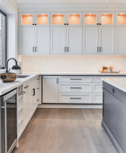 Mallory White Shaker Kitchen Cabinets