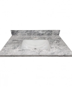 Masarati Gray Marble Vanity Top – Closeout