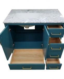 McKinley Royal Green Vanity & Top Combo – Closeout