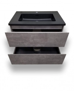 Metro Steel Grey Wall Hung Combo – Closeout