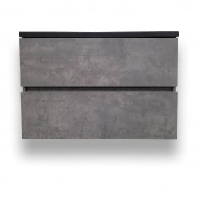 Metro Steel Grey Wall Hung Combo