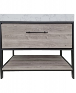 Tulum Oak Vanity & Top Combo