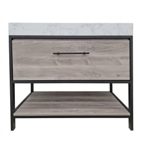 Tulum Oak Vanity & Top Combo – Closeout