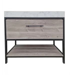 Tulum Oak Vanity & Top Combo