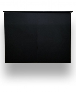 Microline Black Wall Hung Vanity – Closeout