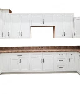 Moderna Shaker White Kitchen Cabinets