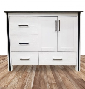 Montego White Vanity – Closeout
