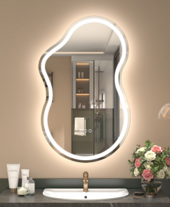 Moonlit Contour LED Mirror