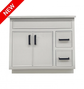 Morgan Beaded White Vanity