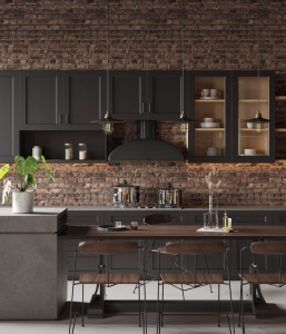 Murdoc Gray Kitchen Cabinets