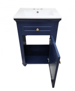 Nano Blue Vanity & Top Combo