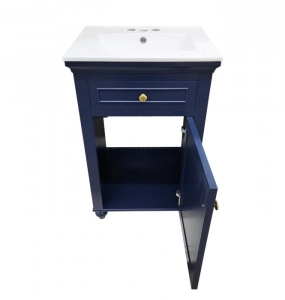 Nano Blue Vanity & Top Combo