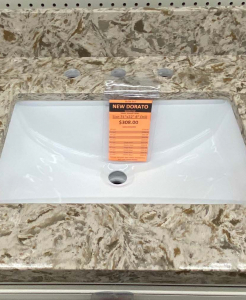 New Dorato Quartz Vanity Top – Closeout