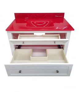 Elizabeth White Vanity – Closeout