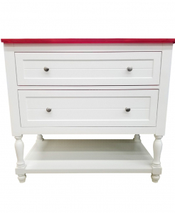 Elizabeth White Vanity – Closeout