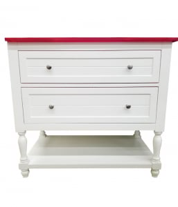 Elizabeth White Vanity – Closeout