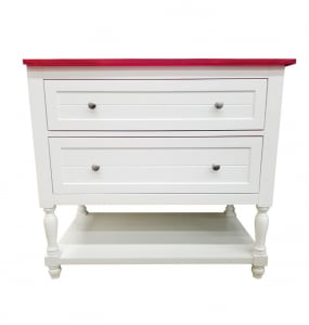 Elizabeth White Vanity – Closeout