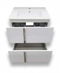 Onix White Wall Hung Vanity