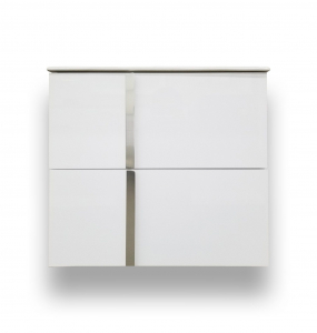 Onix White Wall Hung Vanity – Closeout