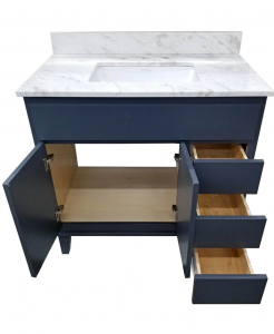 Orinda Iron Maple Vanity & Top Combo