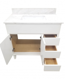 Orinda White Maple Vanity & Top Combo