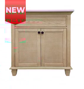 Orion Wooden Vanity & Top Combo