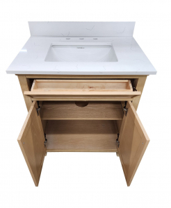 Orion Wooden Vanity & Top Combo