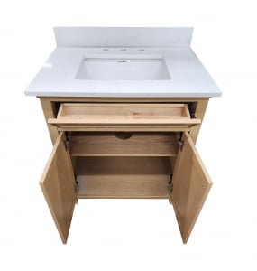 Orion Wooden Vanity & Top Combo
