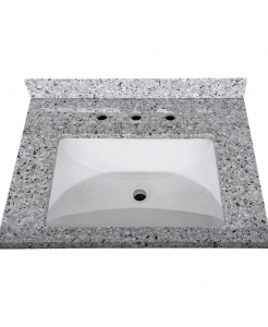 Panda Blue Granite Vanity Top – Closeout