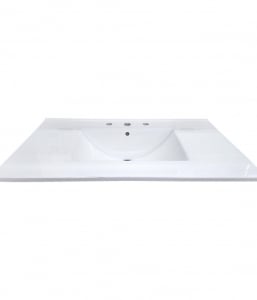 Vitreous China Porcelain 8″ Drill Vanity Top