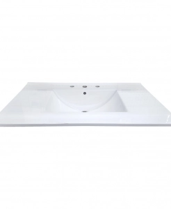 Vitreous China Porcelain 8″ Drill Vanity Top