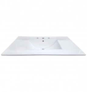 Vitreous China Porcelain 8″ Drill Vanity Top