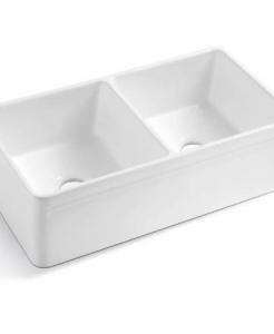 50/50 Porcelain Farmhouse Sink