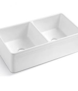 50/50 Porcelain Farmhouse Sink