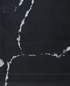 Pure Marquina Single Hole Quartz Vanity Top