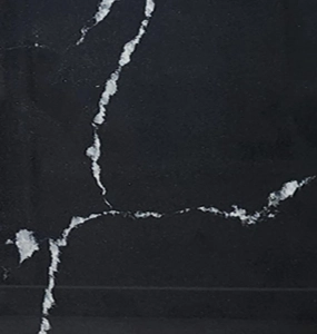 Pure Marquina Single Hole Quartz Vanity Top – Closeout