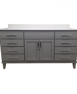 Quaker Gray Oak Vanity – Closeout