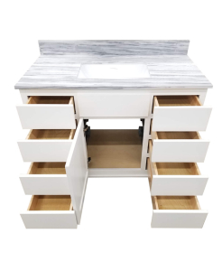 Quaker White Maple Vanity – Closeout