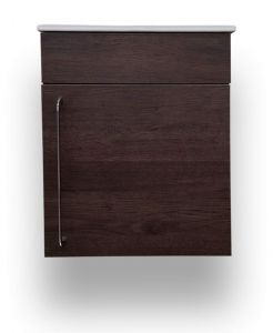 Qubo Wenge Wall Hung Vanity & Top – Closeout