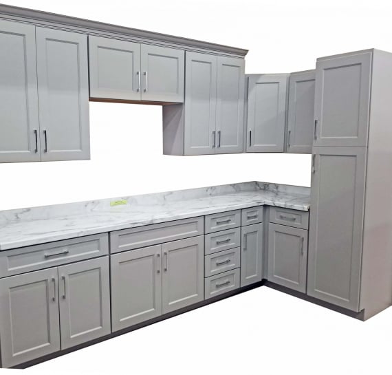Rentown Limestone Kitchen Cabinets