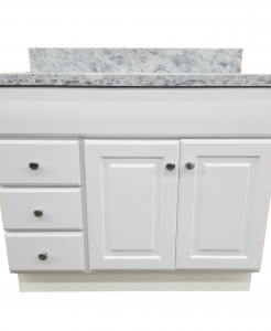Richmond Satin White Vanity – Closeout