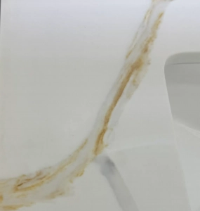 River Gold Quartz Vanity Top