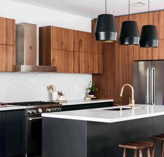 Roland Walnut Kitchen Cabinets (2-3 Week Lead Time)